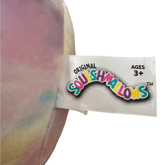 Squishmallows Original 8” Lesedi the Owl Pastel Tie Dye Rainbow  2021 - Picture 4 of 5